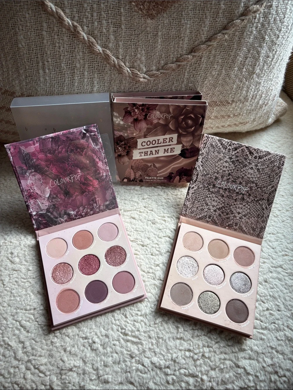 Colourpop, Cooler than Me Palette Duo, Set of Two, Making Mauve, That’s Taupe
